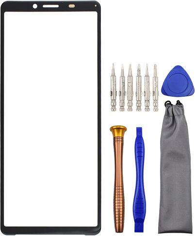 Front Glass Screen Repair Part for Sony Xperia 10 II XQ-AU51 XQ-AU52 with Tool Kit Black 6.0" in Saudi Arabia