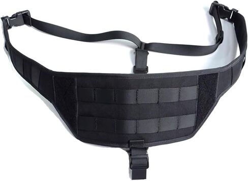 Tactical MOLLE Chest Platform Universal Chest Mounting Harness Adjustable Concealed Carry Fit Left & Right Shoulder in Saudi Arabia