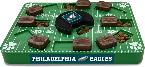 Pets First NFL Pittsburgh Steelers Large Puzzle Toy, Dog Puzzle Treat Toy, New Large Size, Interactive Dog Treat Toy, Dog Slow Feeding Toy in Saudi Arabia