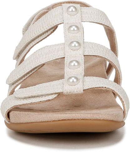 Vionic with Orthaheel Technology Women's Amber Black Croco Sandal 6 W in Kuwait