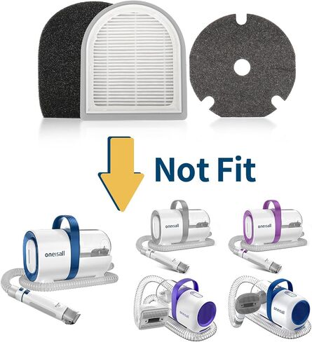 مرشح الإسفنج oneisall، HEPA لـ BM1 Dog Grooming Vacuum Dryer and Clippers in Saudi Arabia