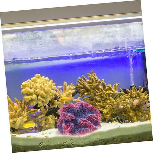 ديكور المرجان الاصطناعي ديكور المرجان وهمية الراتنج ديكور الشعاب المرجانية اكسسوارات المنزل ديكور للمنزل البحرية زخرفة خزان الأسماك الزينة الراتنج الشعاب المرجانية تزين حوض السمك الأسماك الصغيرة in Kuwait