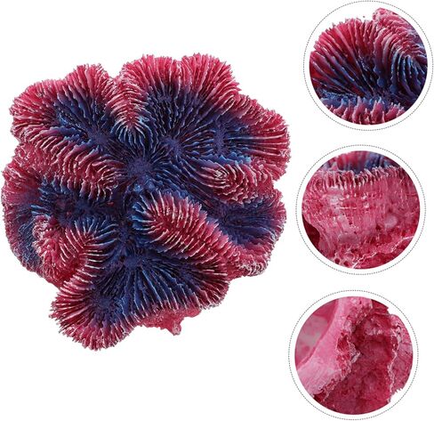 ديكور المرجان الاصطناعي ديكور المرجان وهمية الراتنج ديكور الشعاب المرجانية اكسسوارات المنزل ديكور للمنزل البحرية زخرفة خزان الأسماك الزينة الراتنج الشعاب المرجانية تزين حوض السمك الأسماك الصغيرة in Kuwait