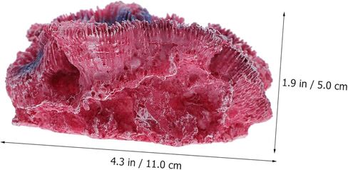 ديكور المرجان الاصطناعي ديكور المرجان وهمية الراتنج ديكور الشعاب المرجانية اكسسوارات المنزل ديكور للمنزل البحرية زخرفة خزان الأسماك الزينة الراتنج الشعاب المرجانية تزين حوض السمك الأسماك الصغيرة in Kuwait