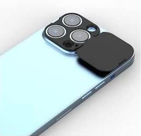 غطاء الخصوصية متوافق مع 13 Pro/iPhone 13 Pro Max مع غطاء الكاميرا الأمامية iPhone 13، يحمي الخصوصية والأمان ولكن لا يؤثر على التعرف على الوجه in Saudi Arabia