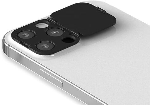 غطاء الخصوصية متوافق مع 13 Pro/iPhone 13 Pro Max مع غطاء الكاميرا الأمامية iPhone 13، يحمي الخصوصية والأمان ولكن لا يؤثر على التعرف على الوجه in Saudi Arabia