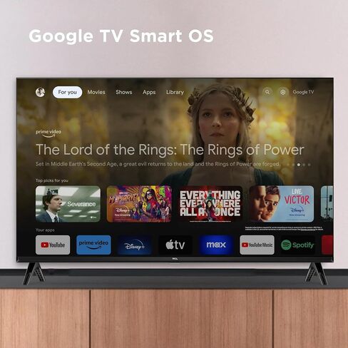تلفزيون TCL 32S250G 32 بوصة فئة S (720 بكسل) عالي الدقة LED ذكي Google (متجدد) in Saudi Arabia