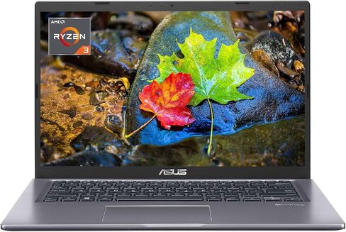 اسس لابتوب فيفوبوك 14 انش FHD 1080p، انتل كور i3-1115G4، 8GB RAM، 256GB PCIe SSD، قارئ بصمات الاصابع، كيبورد باضاءة خلفية، HDMI، واي فاي، كاميرا ويب، قارئ بطاقات مايكرو SD، ويندوز 11 هوم، رمادي داكن in Kuwait