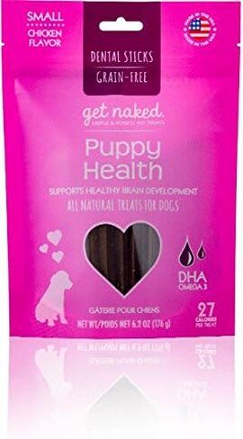 N Bone Get Naked Dental Chew Stick Puppy Health الحجم: صغير/6.2 أونصة (عبوة من 6 قطع) in Saudi Arabia