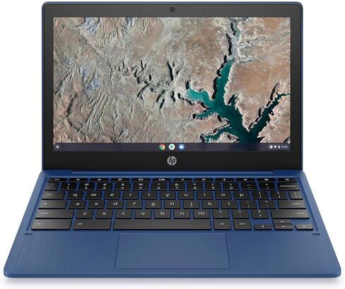 HP لابتوب كروم بوك 11 انش - عمر بطارية يصل الى 15 ساعة - ميديا تيك - MT8183 - ذاكرة رام 4 جيجا - ذاكرة اي ام ام سي 32 جيجا - شاشة HD 11.6 انش - مع نظام تشغيل كروم - (11a-na0021nr، موديل 2020، ابيض in Kuwait