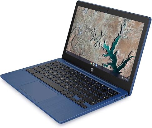 HP لابتوب كروم بوك 11 انش - عمر بطارية يصل الى 15 ساعة - ميديا تيك - MT8183 - ذاكرة رام 4 جيجا - ذاكرة اي ام ام سي 32 جيجا - شاشة HD 11.6 انش - مع نظام تشغيل كروم - (11a-na0021nr، موديل 2020، ابيض in Kuwait
