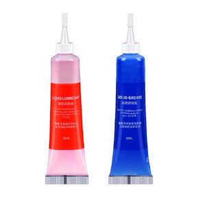 SEASIR Fishing Reel Oil, 2Pcs Reel Oil and Grease Kit, Multi-Purpose Reel Oil Lubricant for Reel Bearings, Bushings and Shafts - Spinning, Baitcasting, Freshwater, Saltwater