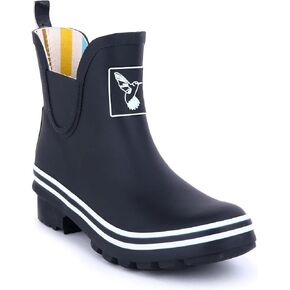 حذاء نسائي من Evercreatures برقبة طويلة للمطر بطول الكاحل Meadow Wellies Garden Boot ماركة المملكة المتحدة