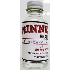 Ambergris Oil Lure Ingredient Minnesota Brand 1 Ounce Bottle