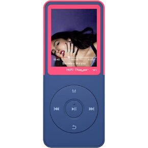 مشغل Mp3 بدون بلوتوث، مشغلات MP3 بصوت HiFi بدون فقدان، مشغل موسيقى Walkman Mp3 الرقمي المحمول، عارض صور مدمج/تشغيل فيديو/راديو FM/مسجل صوت/كتاب إلكتروني، مشغل MP3 كلاسيكي مع فتحة بطاقة SD سعة 24 جيجابايت