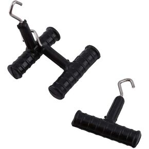 Zetiling Knot Pullers, 3 Pieces Fishing Knot Puller Fish Baiting Rig Tool Accessory Ideal for Outdoor Fishing