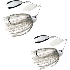 Speed Freak Compact Smallmouth Spinnerbait with Kilter Blade | 1/4 oz., Mouse, 2-Pack (PN: 52111-2PK)