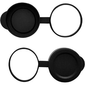 25mm Binocular/Monocular Objective Lens Caps Internal Diameter 36.6-38.1mm Rubber Cover Set Black, 37-38.2mm