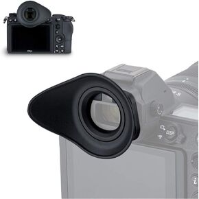 Camera Eyecup Eyepiece Viewfinder for Nikon Z9 Replaces Nikon DK-33 Eye Cup with Oval Shape Soft Silicone and 360° Rotatable Design【Upgrade Version】