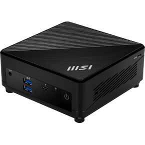 MSI Cubi 5 12M, 0.7L Mini PC, Intel Core i7-1255U, 16GB(8GB*2) Memory, 512GB SSD, WiFi 6, BT 5.2, Duel LAN, Thunderbolt Type C, Black, Windows 11 PRO/3Y Advanced Replacement (12M-027US): Cubi 5 (BLK) in Saudi Arabia