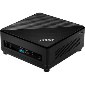 MSI Cubi 5 Mini PC, Intel Core i3-10110U, 8GB Memory(4GB*2), 256GB SSD, WiFi 6, BT 5.1, USB Type-C, Dual Display, Silent, Black, Windows 11 Home (10M-668US)