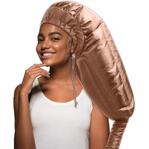 Hair Dryer Bonnet, Ingeware Bonnet Hair Dryers for Women Bonnet Hooded Hair Dryer Attachment Extra Large Adjustable Deep Conditioning Cap Drying Heat Cap for Natural Curly Hair Home Use