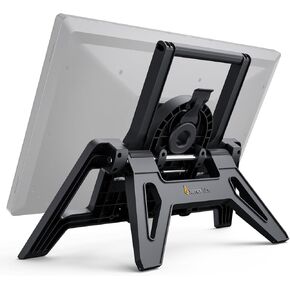 XENCELABS Multi-Axis Stand for Pen Display 24 - Ergonomic Adjustable Artist Stand with VESA Compatibility, Lightweight with Secure Clamp, Rotation and Tilt, Portrait and Landscape Mode