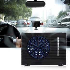 Car Air Conditioner, Portable Ac For Cars, Portable 12V Car Truck Home Mini Air Cooler Evaporative Water Cooling Fan