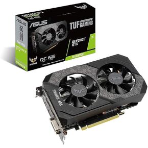Asus TUF Gaming GeForce GTX 1660 Super Overclocked 6GB Edition HDMI DP DVI Gaming Graphics Card (TUF-GTX1660S-O6G-GAMING) (Renewed)