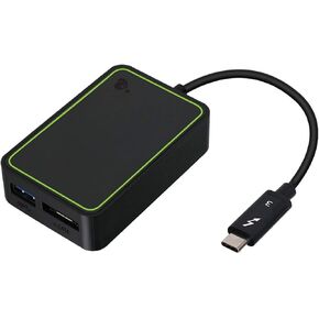 IOGEAR Thunderbolt 3 to eSATA and USB Adapter - 6 Gbps eSATA External Storage - USB-A 3.1 Second Port - Up to 40Gbps Data Rate - Plug-n-Play - Compatible w/eSATA III, II & I – Mac/Win - GTC3DEU