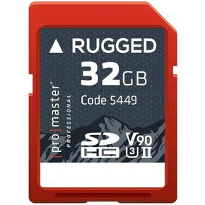 Promaster SDXC 256GB Rugged CINE UHS-II Memory Card V90