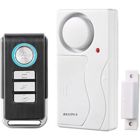 HENDUN Wireless Remote Door Alarm, Windows Open Alarms,Magnetic Security Sensor, Pool Door Alarm for Kids Safety, Alzheimer's Apartment Alarm