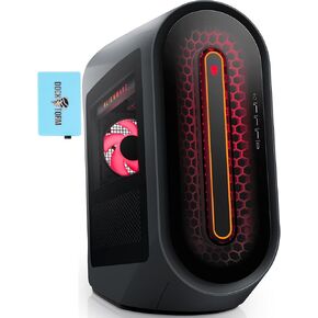 كمبيوتر Alienware Aurora R15 للألعاب (AMD Ryzen 7 7700X 8-Core، GeForce RTX 4070 Ti، ذاكرة الوصول العشوائي DDR5 سعة 64 جيجابايت، 2 تيرابايت PCIe SSD + 6 تيرابايت HDD (3.5)، WiFi 6E، BT 5.3، Win 11 Pro) مع لوحة مفاتيح وماوس وDockztorm مَركَز in Kuwait