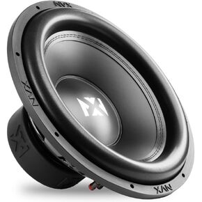 NVX YSW122 1600W Peak (800W RMS) Y-Series 12" Dual 2-Ohm Car Subwoofer