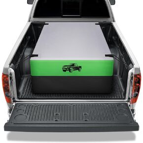 Autofit-Truck Bed Cargo Bag- 26 Cubic (51''x40''x22''),100% Waterproof Truck Bed Storage Fits Any Truck Size with 4 Stretch Cords, 800D Heavy Duty PVC Fabric Cargo Bag