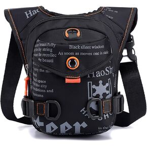 Drop Leg Bag, Waterproof Thigh Bag Motorcycle Leg Bag Nylon Waist Pack Leg Bag for Bike Riding Cycling Hiking Outdoor Sports