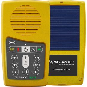 New International Version (NIV) Narrated by Max McLean on The MegaVoice Envoy Gold Solar Bible Player
