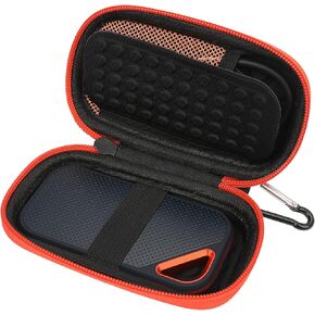 Case for SanDisk Extreme Pro/SanDisk Extreme Portable External SSD 128GB 500GB 1TB 2TB, Portable Travel Cover for Sandisk Hard Drive and Extreme Micro SD Card