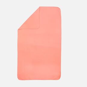Microfibre Pool Towel Size L 80 x 130 cm - Peach Coral