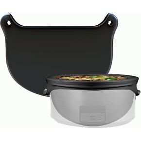 Silicone Slow Cooker Liners,Fits 6-8Quarts Crockpot Leakproof, Easy Clean Bags Liners for Round Pot or Oval (Black)
