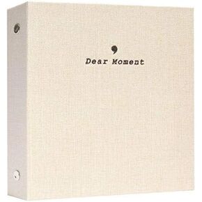 100 Pockets Mini Photo Album Film Book Leatherette Cover with Brass Corner Accents for Fujifilm Instax Mini 9 8 7s 90 70 Polaroid 300 Instant Camera 3 Inch Picture (Blue)