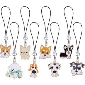BEEFLYING Cute Charms for Mobile, Kawaii Charms Straps Aesthetic Y2K Cell Phone Pendants Accessories for Phone Bag Keychain Airpods Camera Wallet Decor in Kuwait