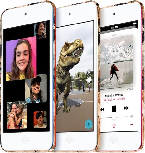 Glisten iPod Touch 7th / 6th / 5th Generation Case - Dog Collage Pug Design Printed Slim Fit & Cute Plastic Hardshell Designer Back Case for iPod Touch (7th, 6th & 5th) Gen. in Kuwait