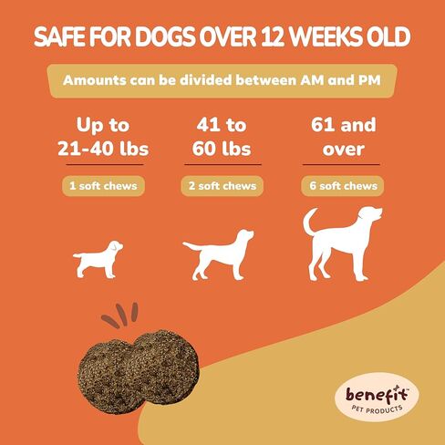 Omega 3 for Dogs - Skin & Coat Soft Chews for Dogs - Salmon Oil, EPA & DHA Fatty Acids - Itch Relief, Hot Spots, Shedding, Allergies & Hot Spot Relief - 120 Soft Chews, Made in USA in Kuwait