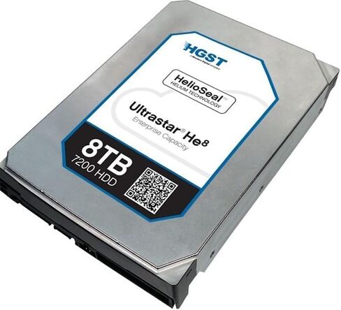 HGST، a Western Digital Company ULTRASTAR 7K6000 2000 جيجابايت 7200 دورة/الدقيقة SAS 4KN ULTRA ISE 128MB Cache 3. 5 بوصات داخلية أو OEM Drives 0F22798 2TB in Kuwait