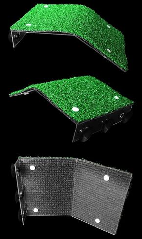 Large turtle basking platform for aquatic turtles, Turtle dock, Turtle ramp, Floating dock turtle with Green Dill and Sucker -SIZE:L in Saudi Arabia