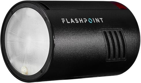Flashpoint XPLOR 100 Pro TTL R2 Monolight، أحمر، 100 وات 2.4 جيجا TTL ضوء محمول لإضاءة التصوير الفوتوغرافي، ضوء ستروب 1/8000 ثانية HSS، وقت إعادة التدوير 0.01-1.5 ثانية، ضوء تصوير يعمل ببطارية ليثيوم أيون in Kuwait