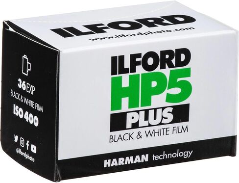 Ilford 1574577 HP5 Plus, Black and White Print Film, 35 mm, ISO 400, 36 Exposures (Pack of 3) in Kuwait