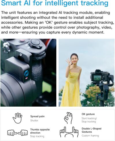 FeiyuTech Scorp Mini 3-Axis All in One Gimbal Stabilizer for Mirrorless Camera with Short Lens, Compact Cameras, Action Camera Gopro, 54-88mm Width iPhone 14 Pro, 1.3" Touch Screen, 2.6lbs Payload in Saudi Arabia