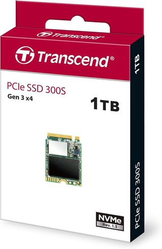ترانسيند وسيط تخزين ذو حالة ثابتة داخلي MTE300S 256GB NVMe PCIe الجيل الثالث x4 M.2 2230 (SSD) تي ال سي ناند ثلاثي الابعاد (TS256GMTE300S) in Kuwait